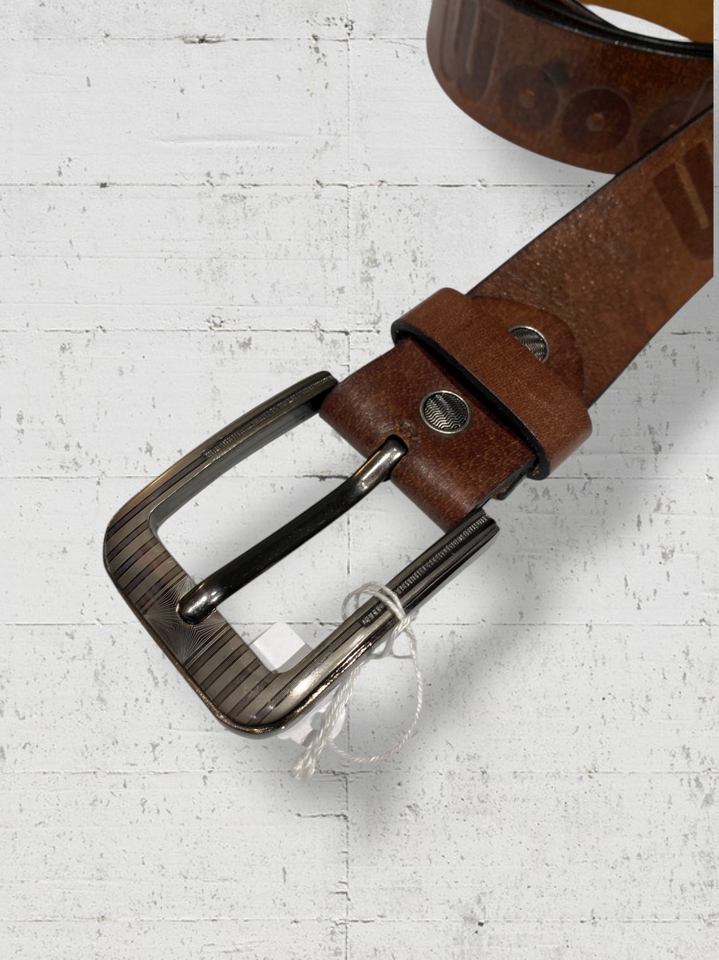 Woodland vintage leather belt