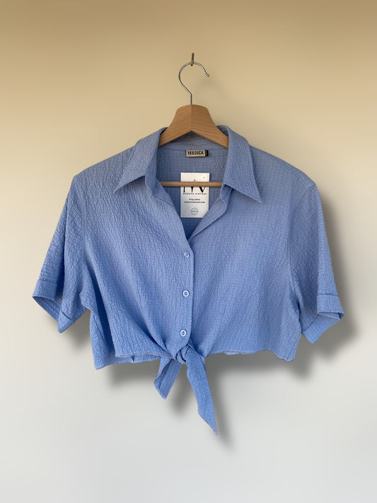 Yessica vintage cropped shirt