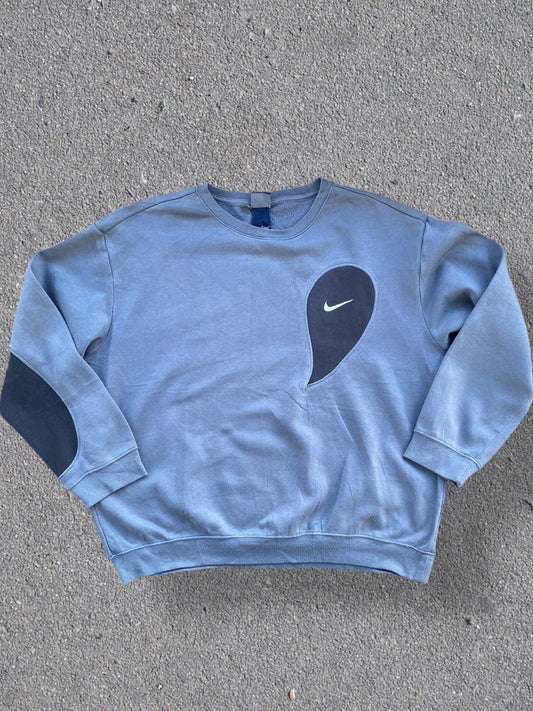 Nike reworked grey sweatshirt