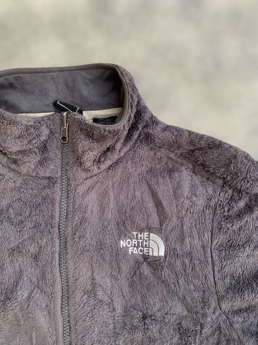 Dark gray The North Face furry fleece