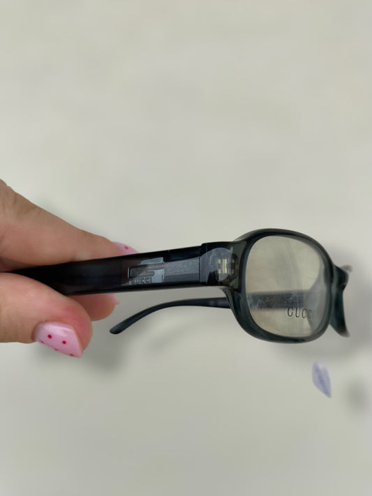 Dark Green Gucci vintage eyeglasses
