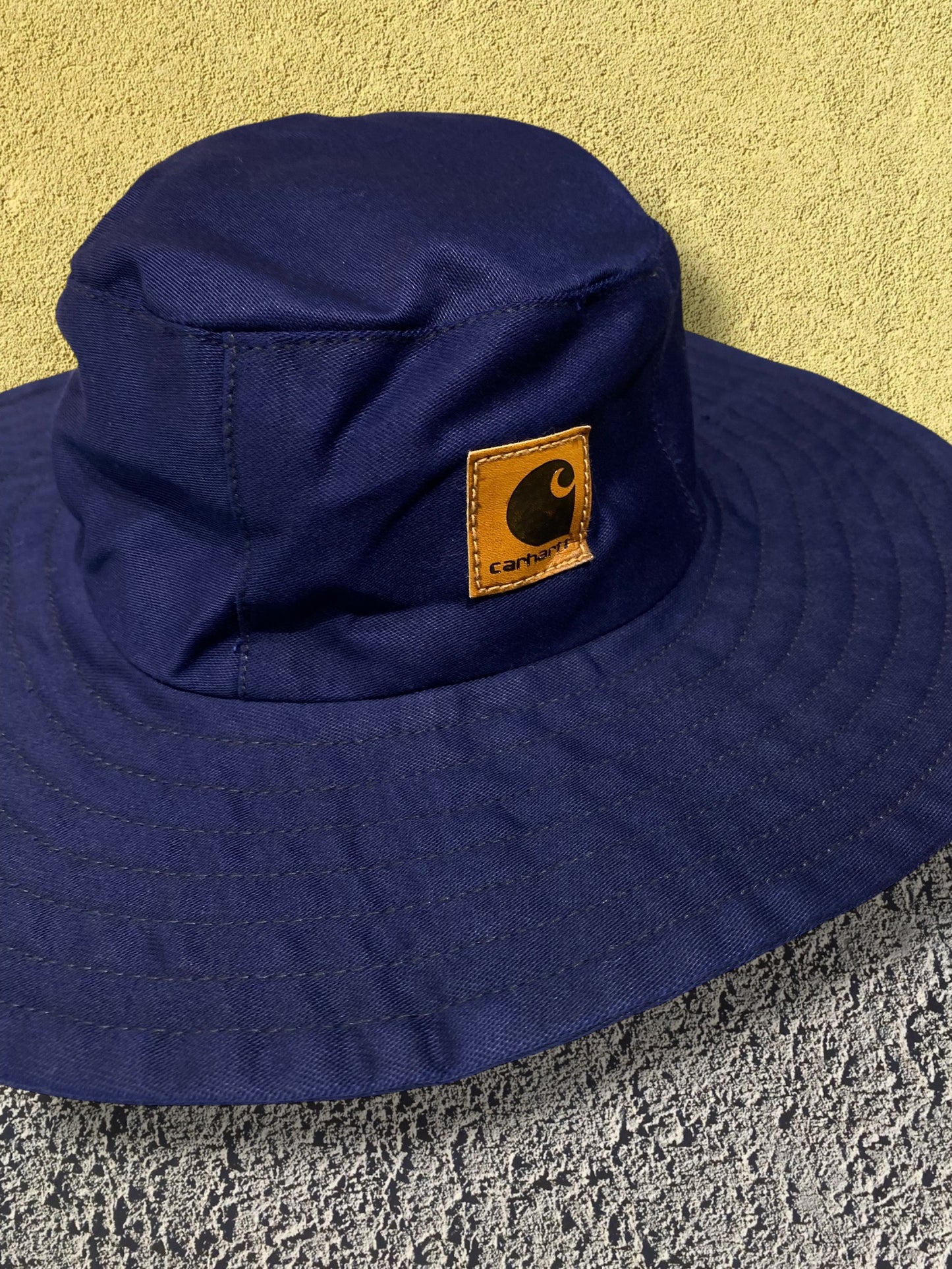Carhartt reworked blue bucket hat