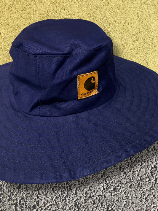 Carhartt reworked blue bucket hat