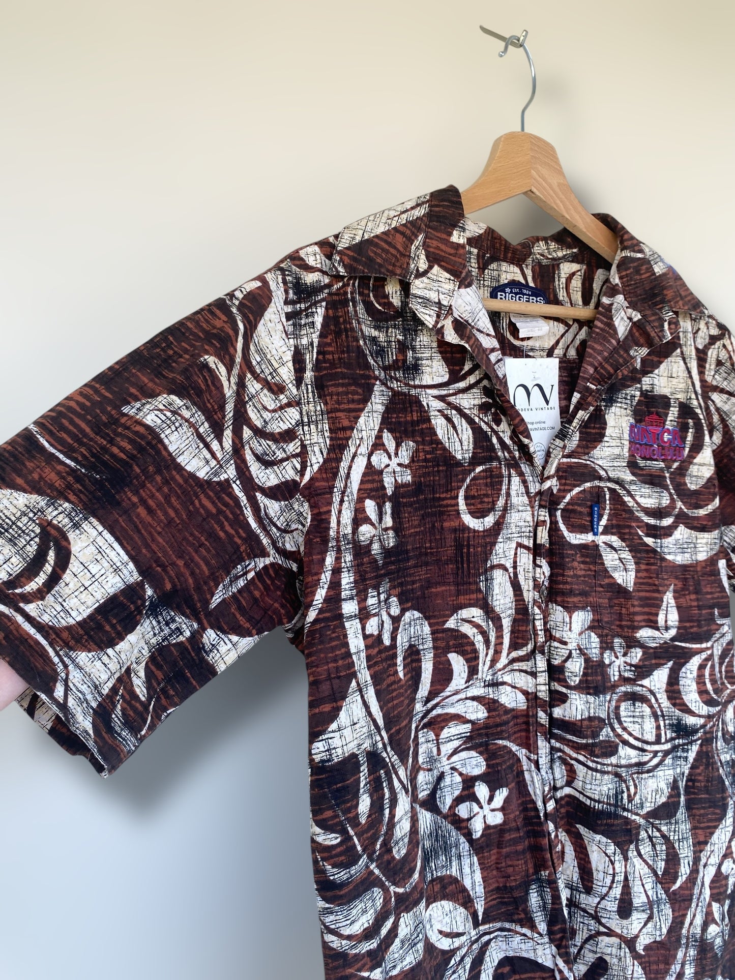 Brown Honolulu shirt