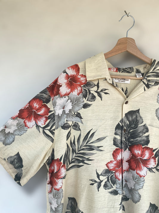 Caribbean vintage silk shirt