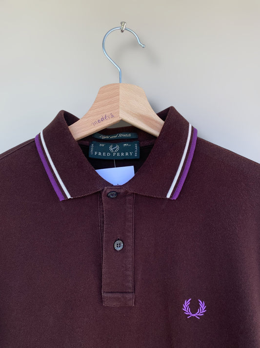 Fred Perry brown polo shirt