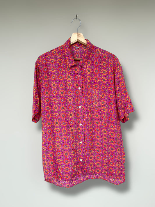 “Happy patterns” vintage shirt