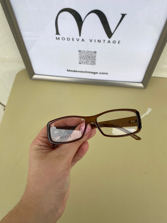 Gucci vintage eyeglasses in sweet brown