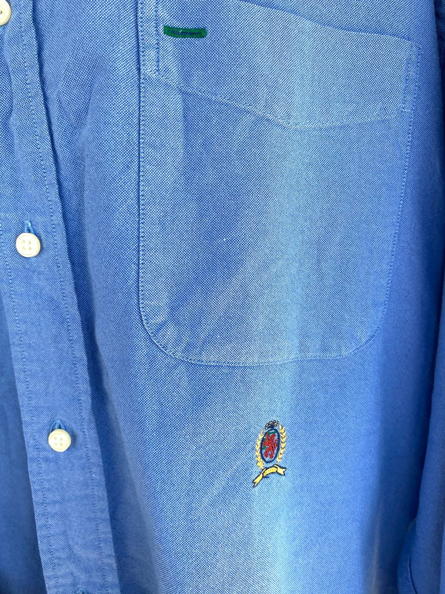 Tommy Hilfiger casual blue shirt