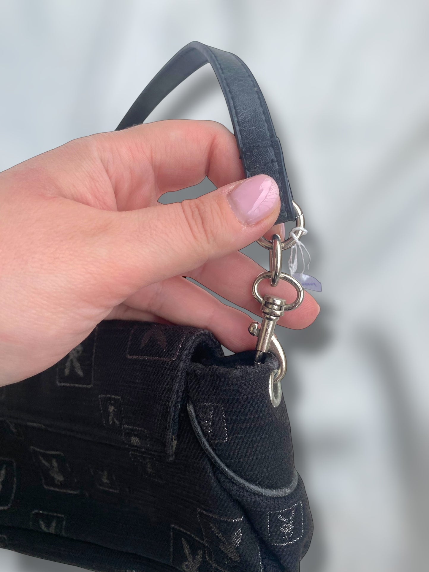 2000s Playboy canva bag