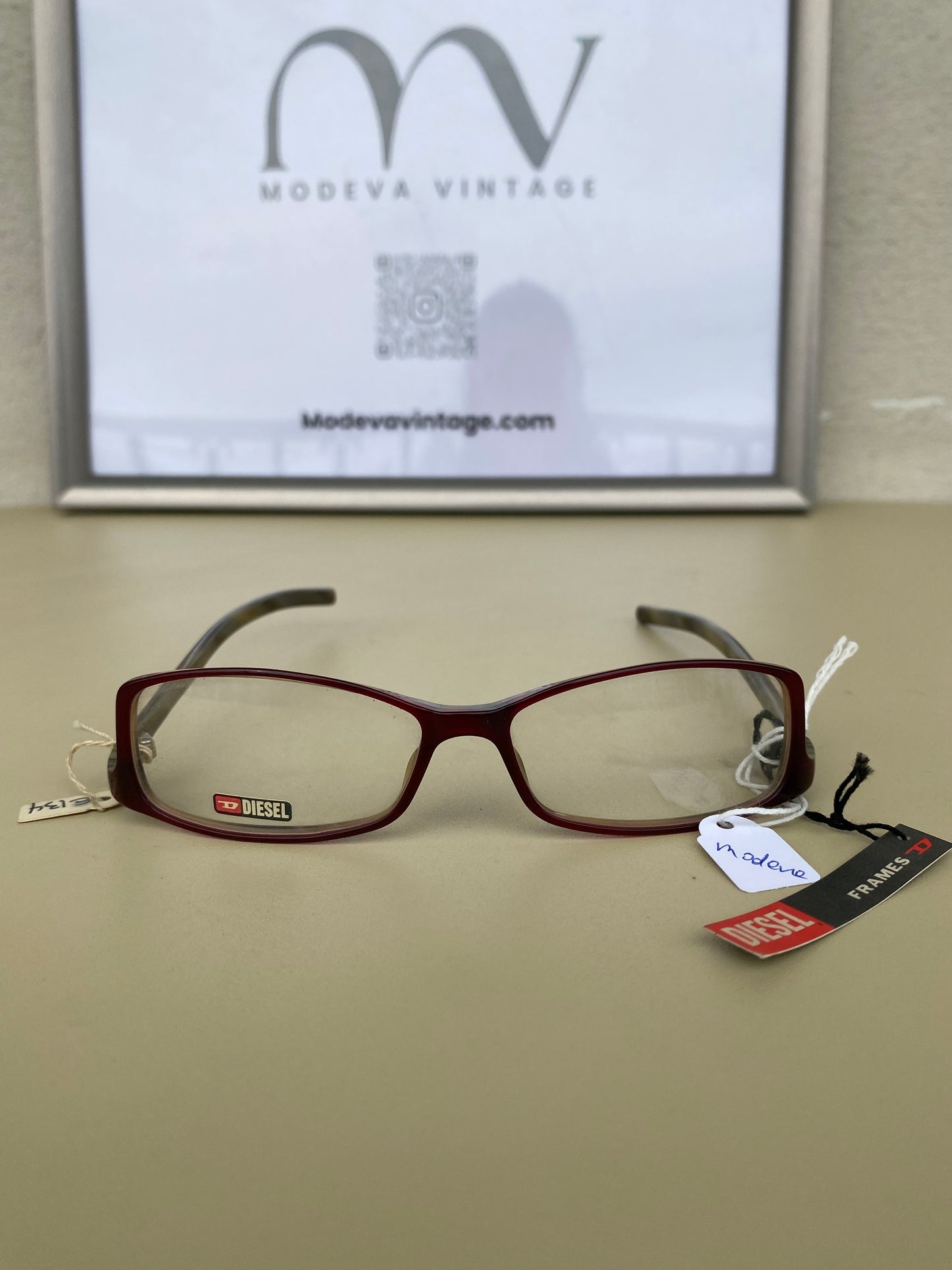 Vintage Diesel upside down eyeglasses