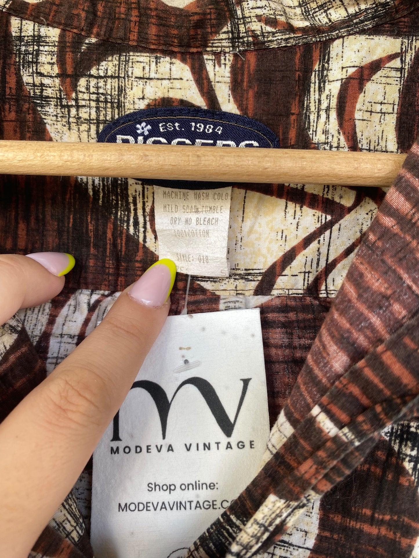 Brown Honolulu shirt