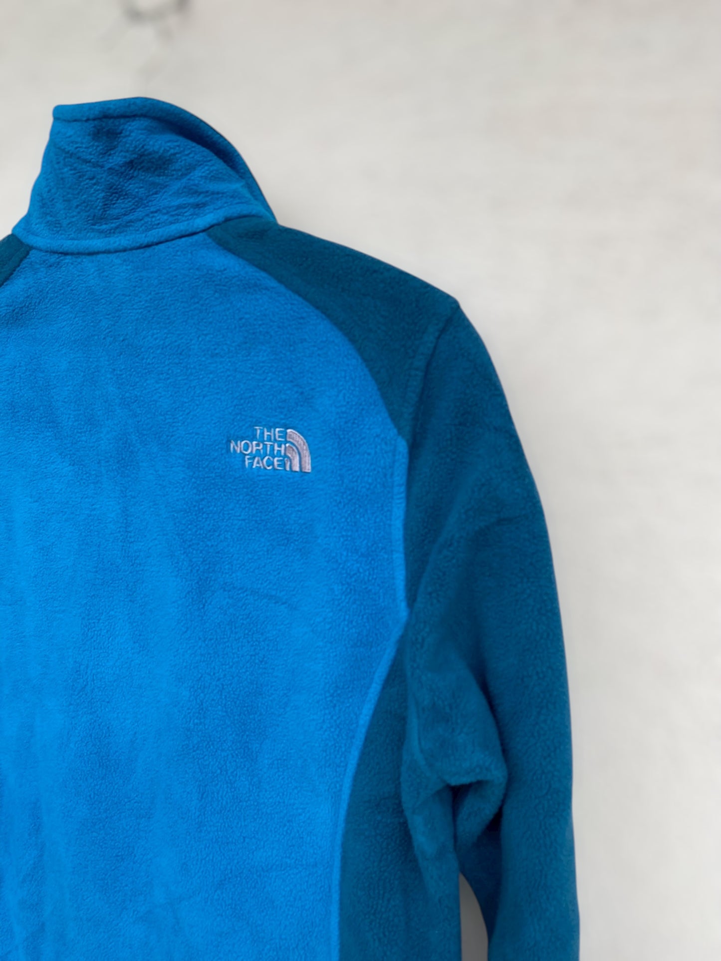 The North Face mixed blue fleece (M)