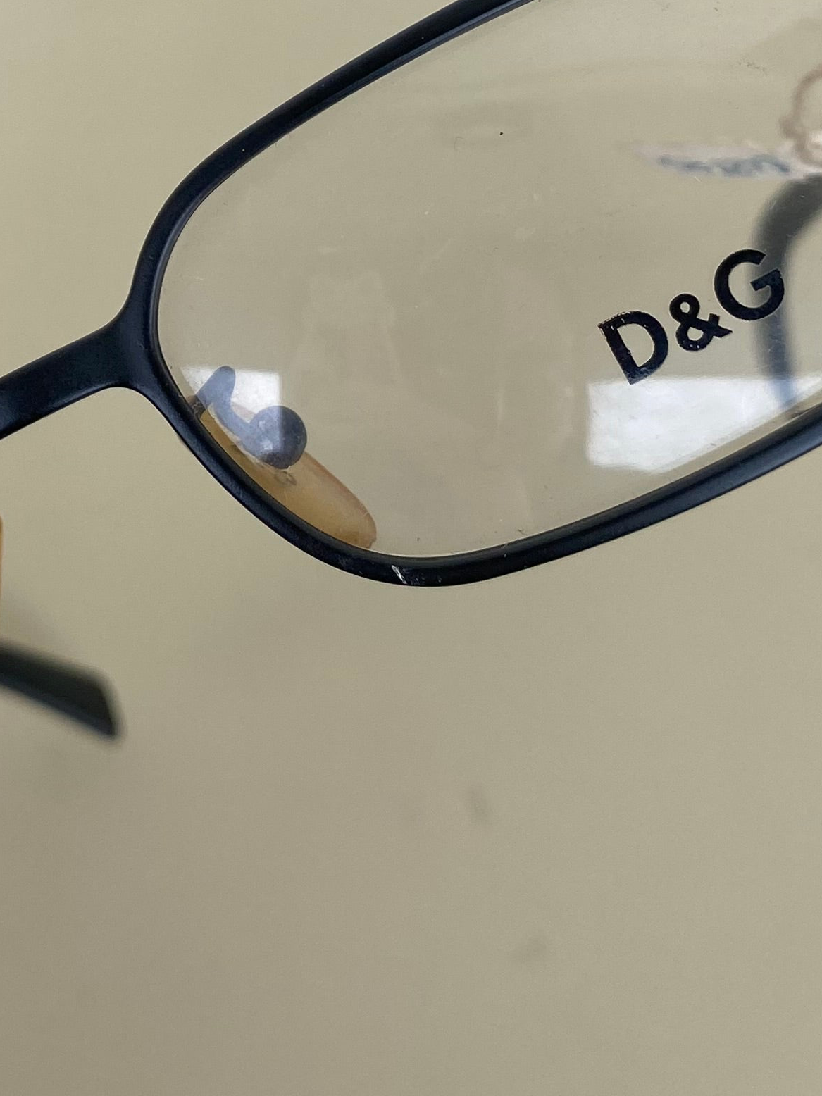 Vintage D&G black eyeglasses