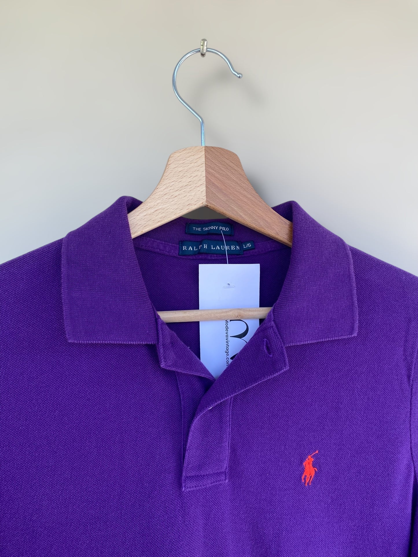 Ralph Lauren purple polo shirt