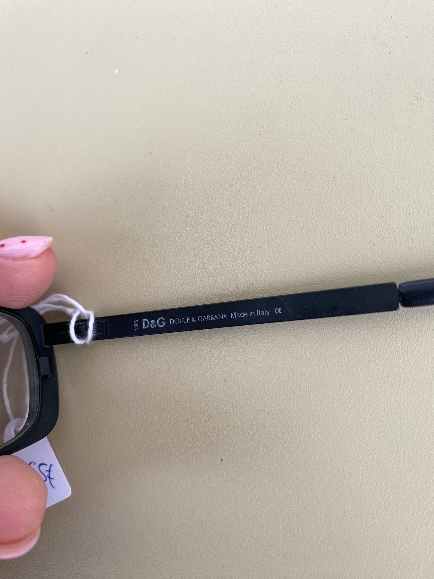 Vintage D&G black eyeglasses