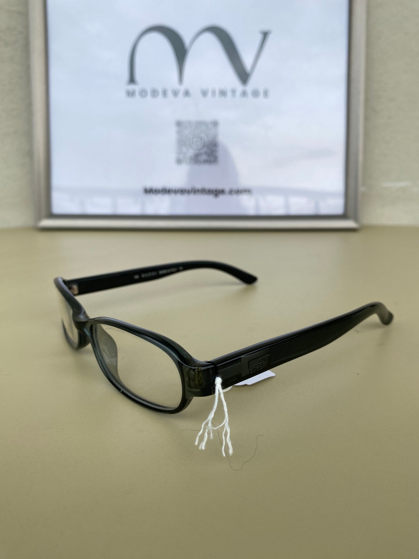 Dark Green Gucci vintage eyeglasses