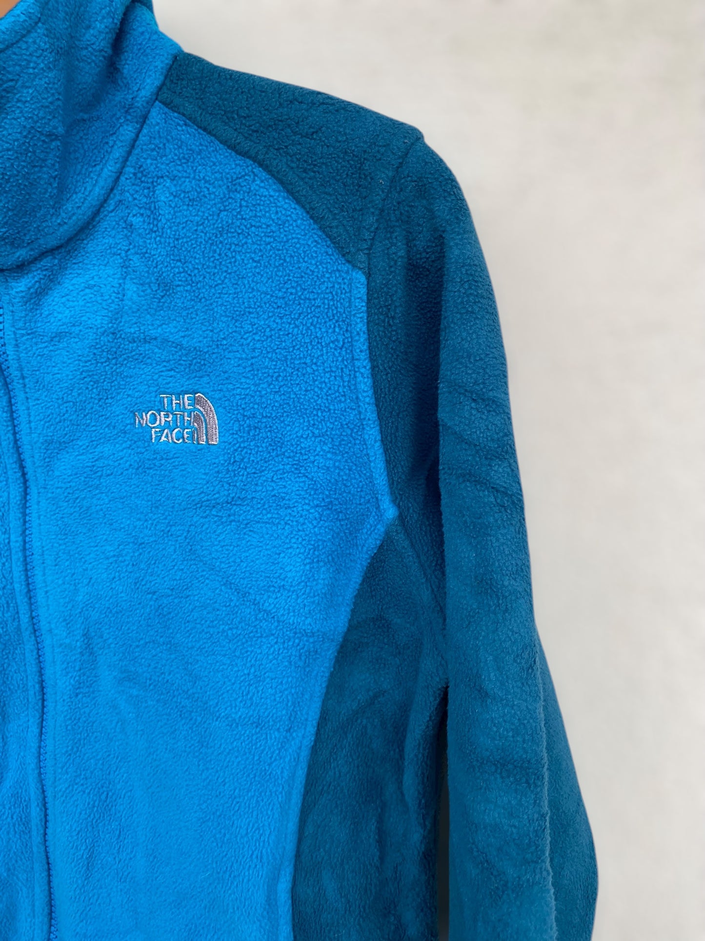 The North Face mixed blue fleece (M)