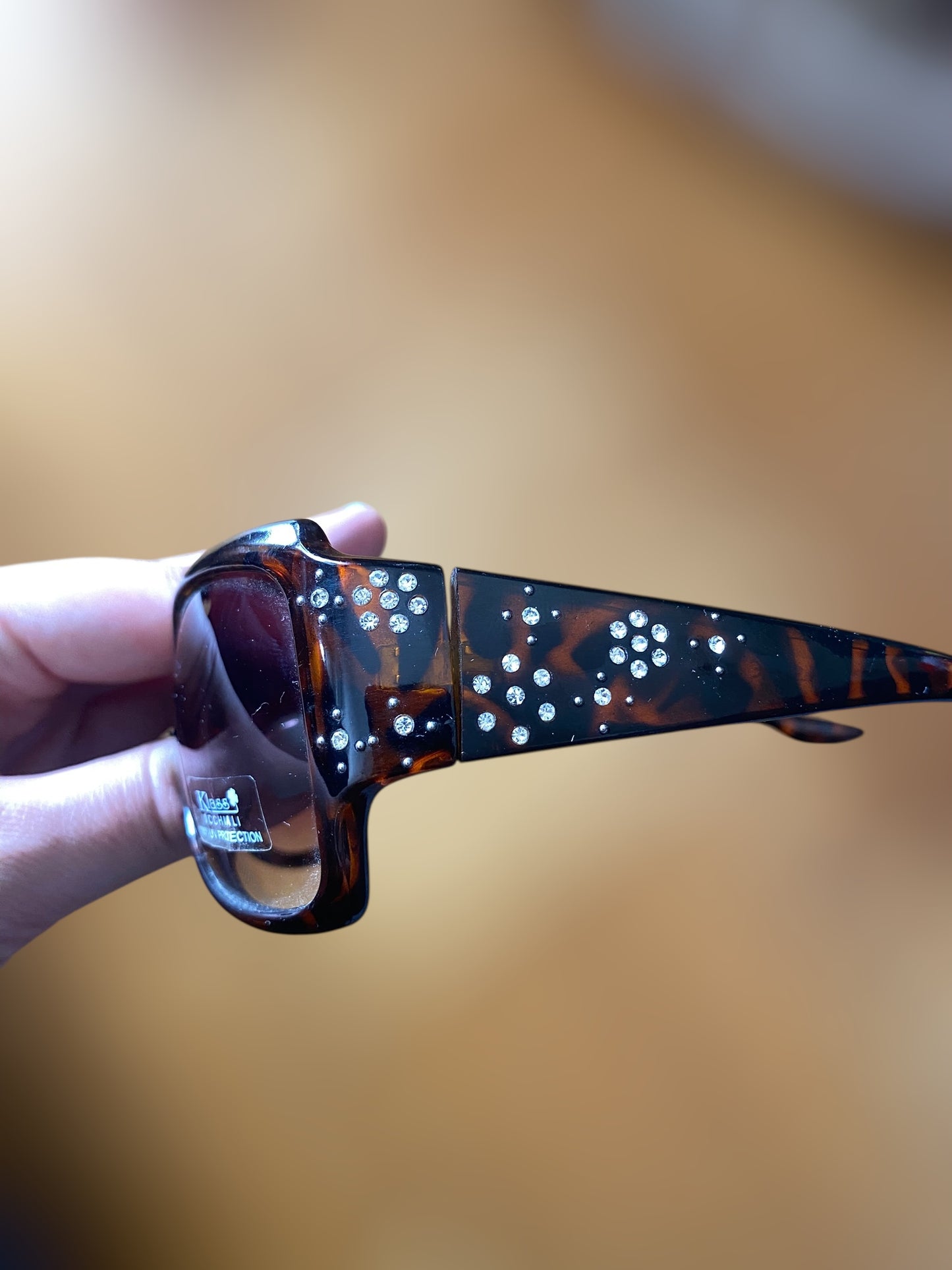 Vintage brown tortoise Klass sunglasses