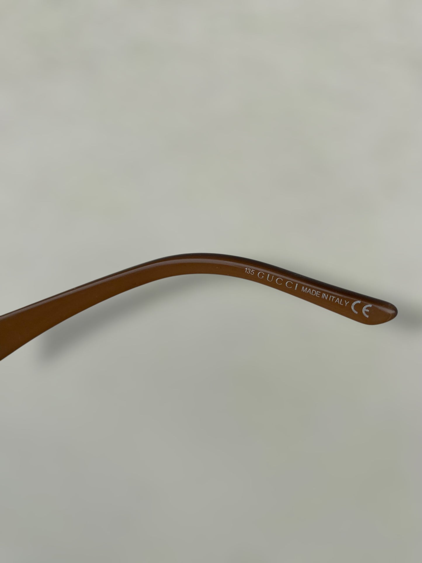 Gucci vintage eyeglasses in sweet brown