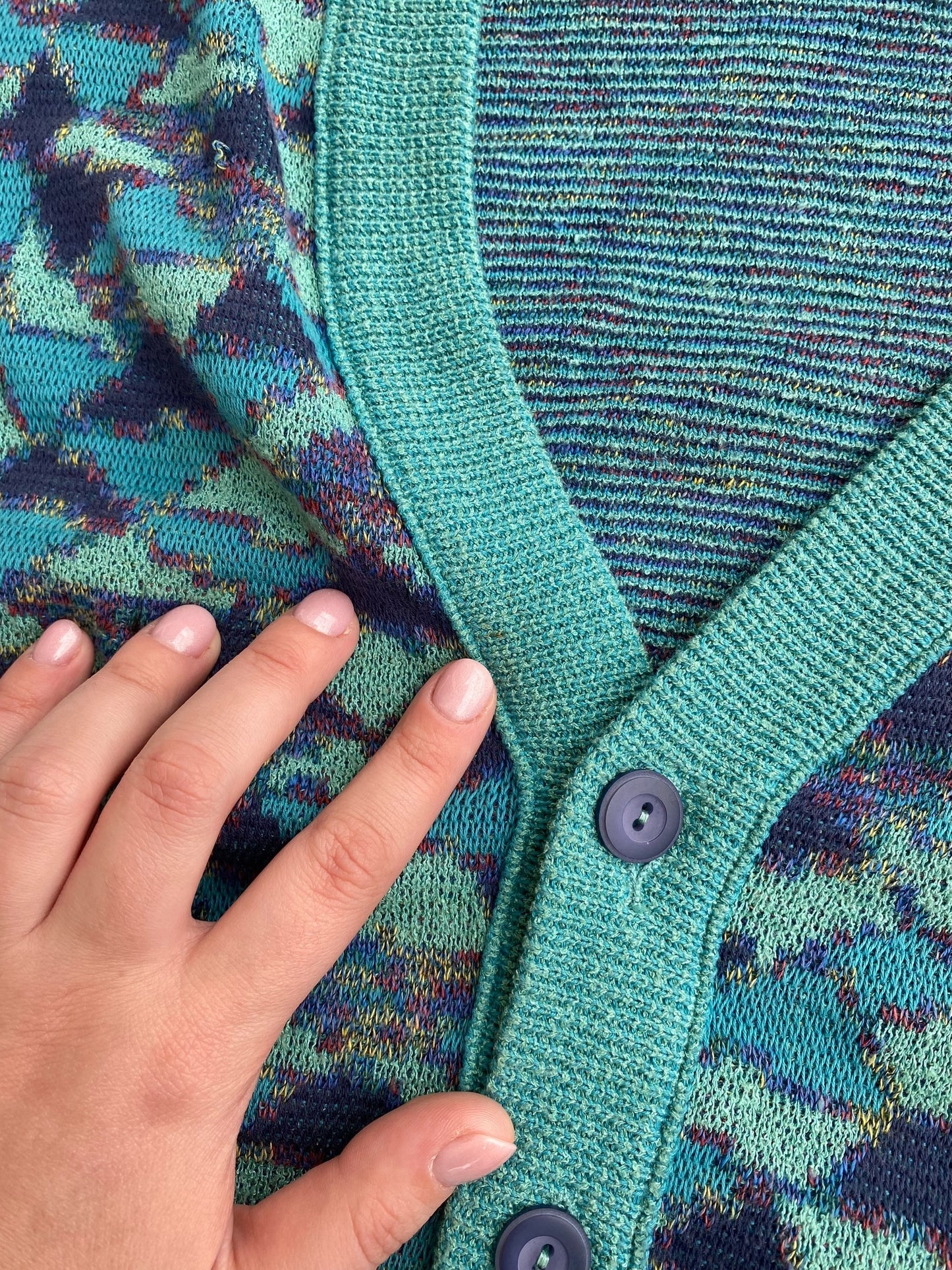 90s cotton cardigan