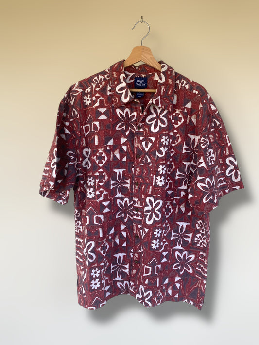 Heavy cotton High Sierra vintage shirt