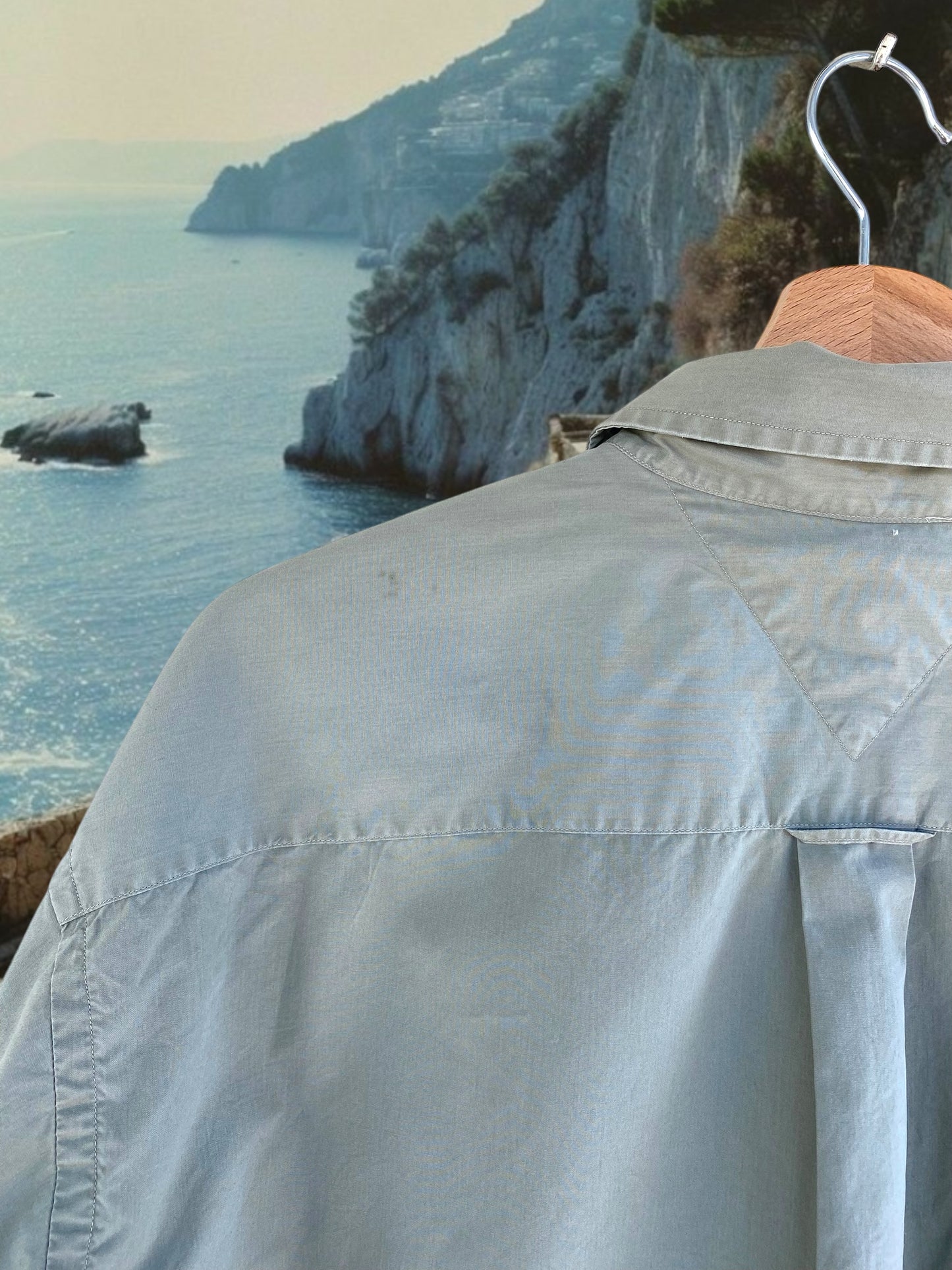 Tommy Hilfiger khaki shirt