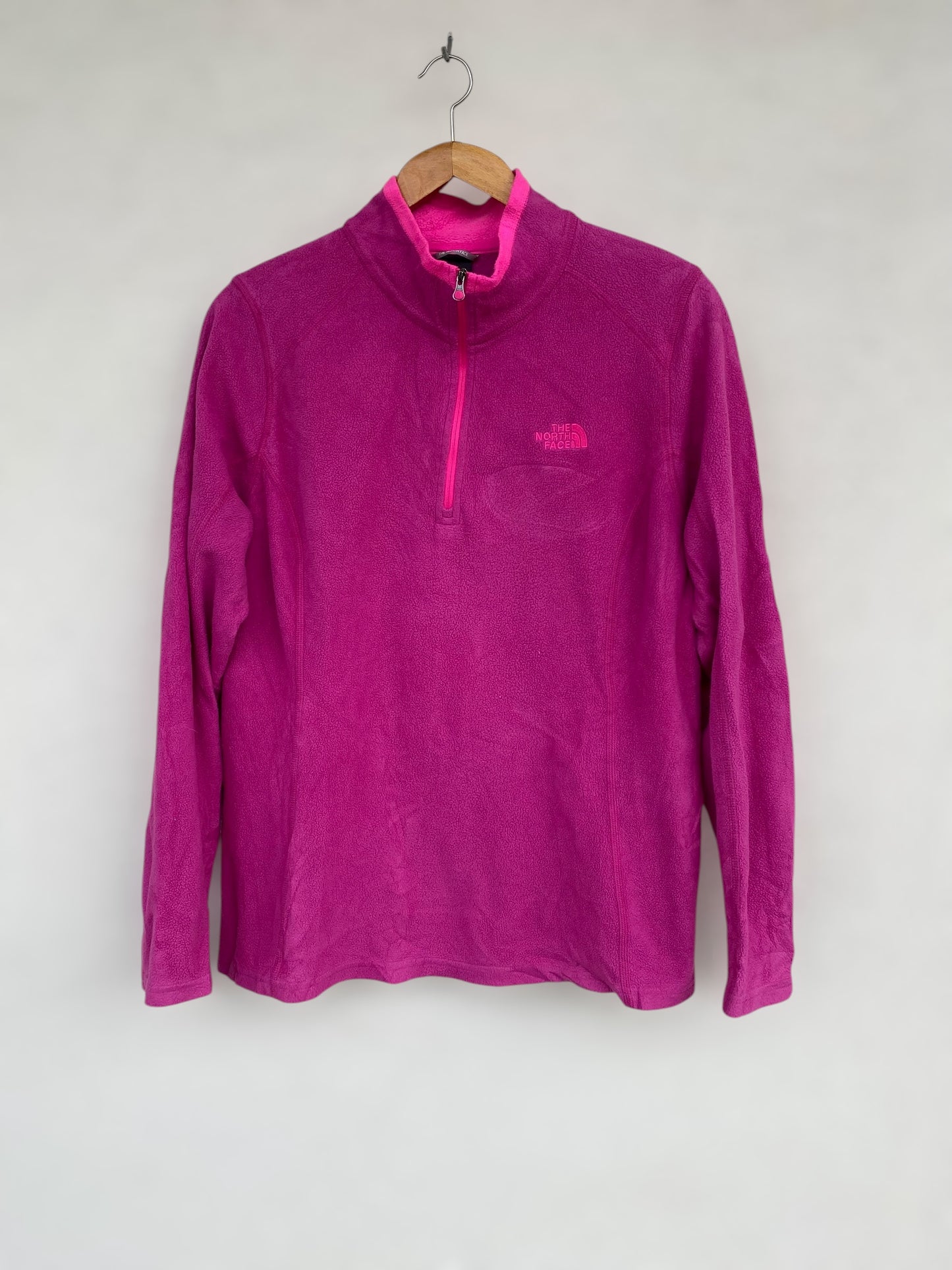 The North Face pink fleece (L)