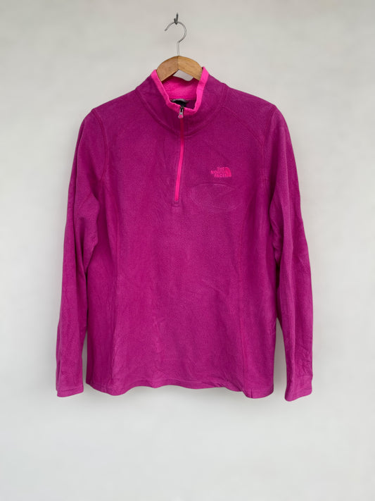 The North Face pink fleece (L)