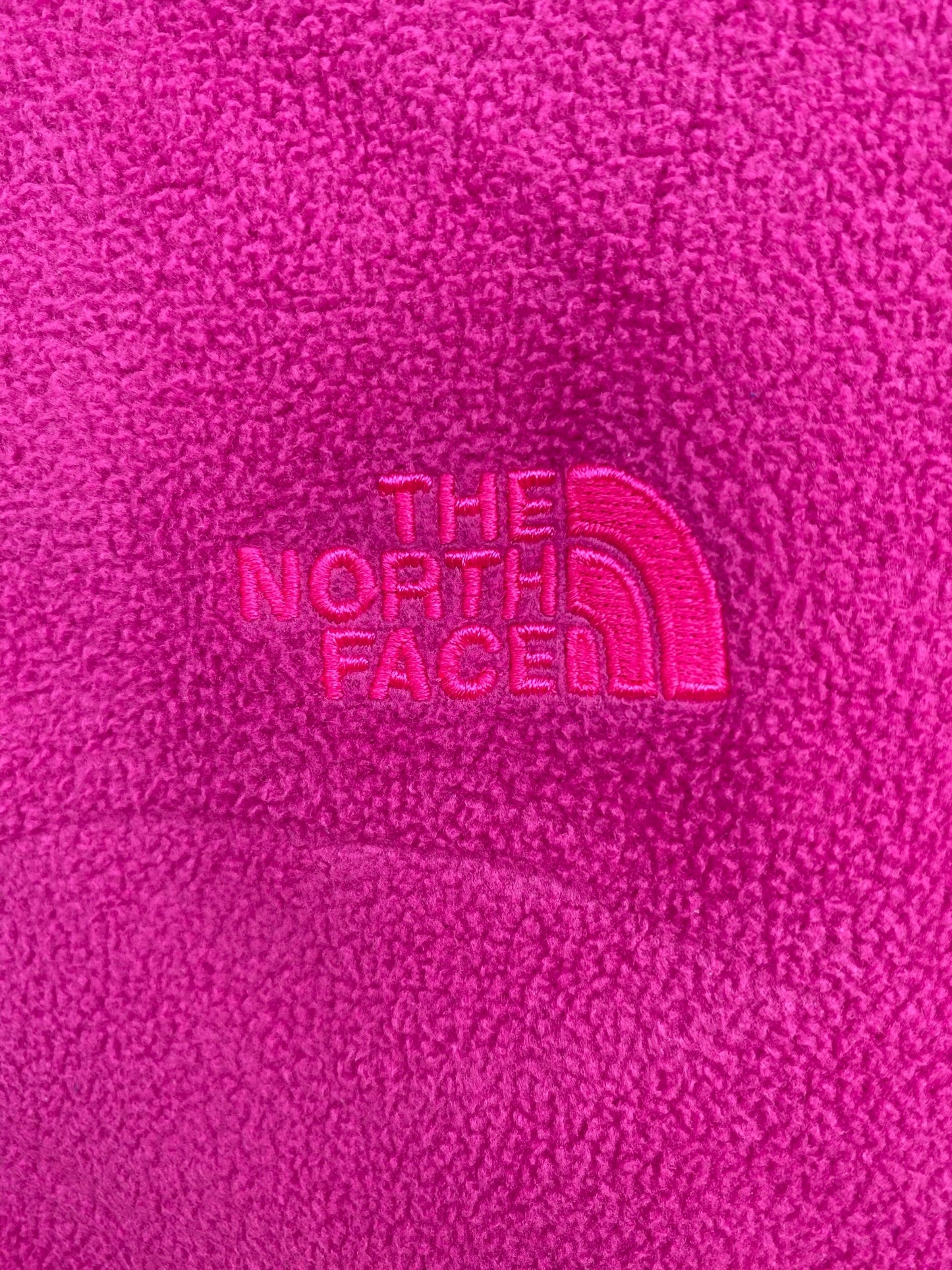 The North Face pink fleece (L)