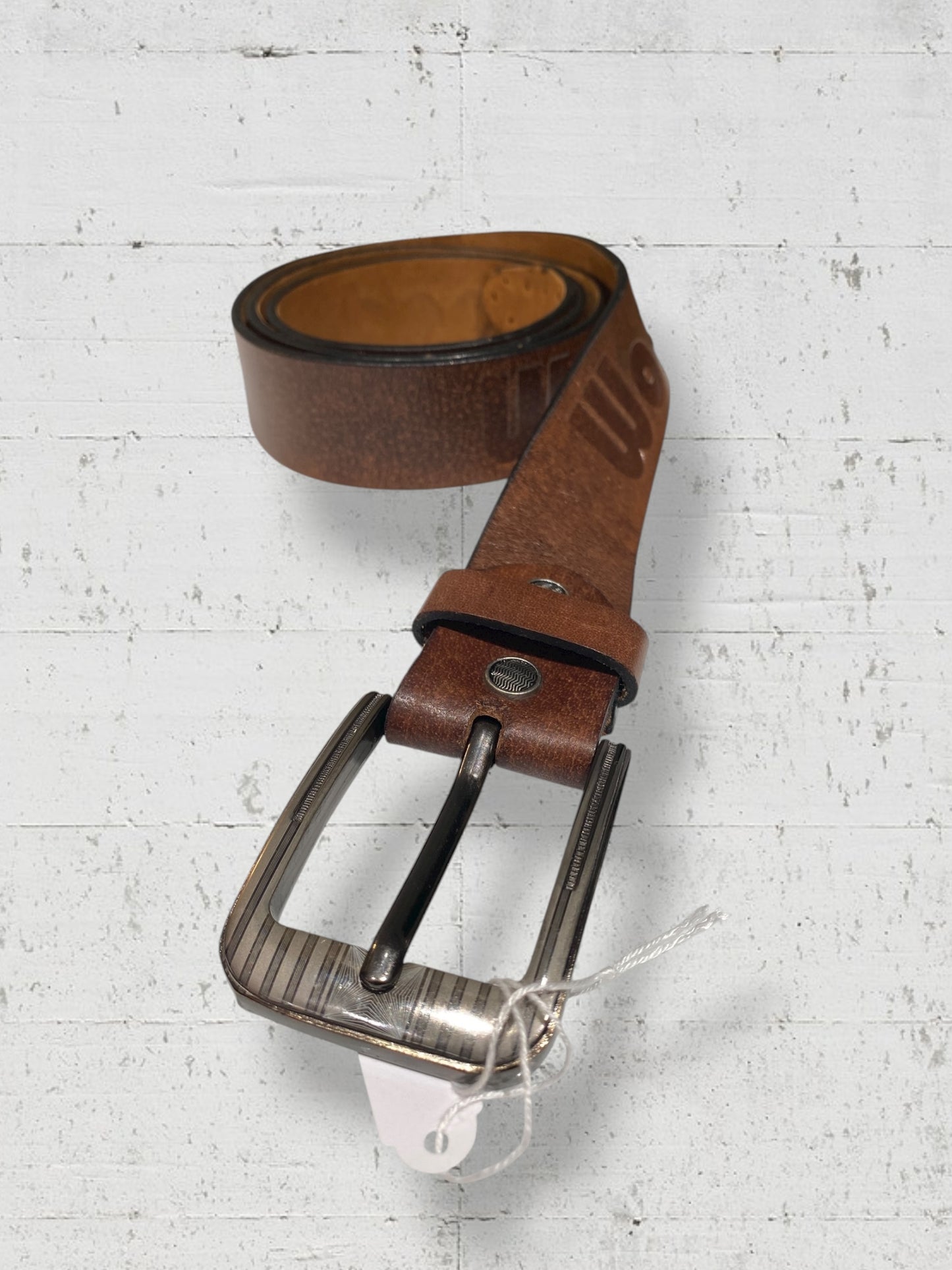 Woodland vintage leather belt