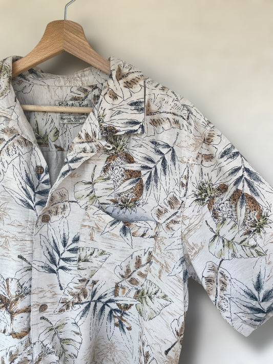 Batik Bay silk Hawaiian shirt