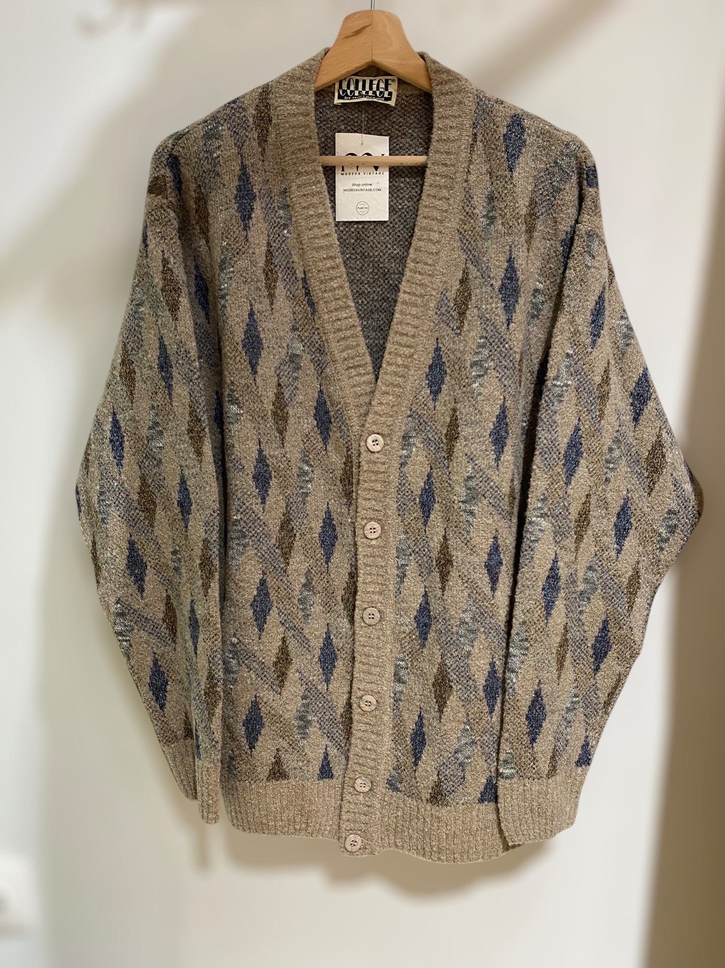 Vintage academia cardigan