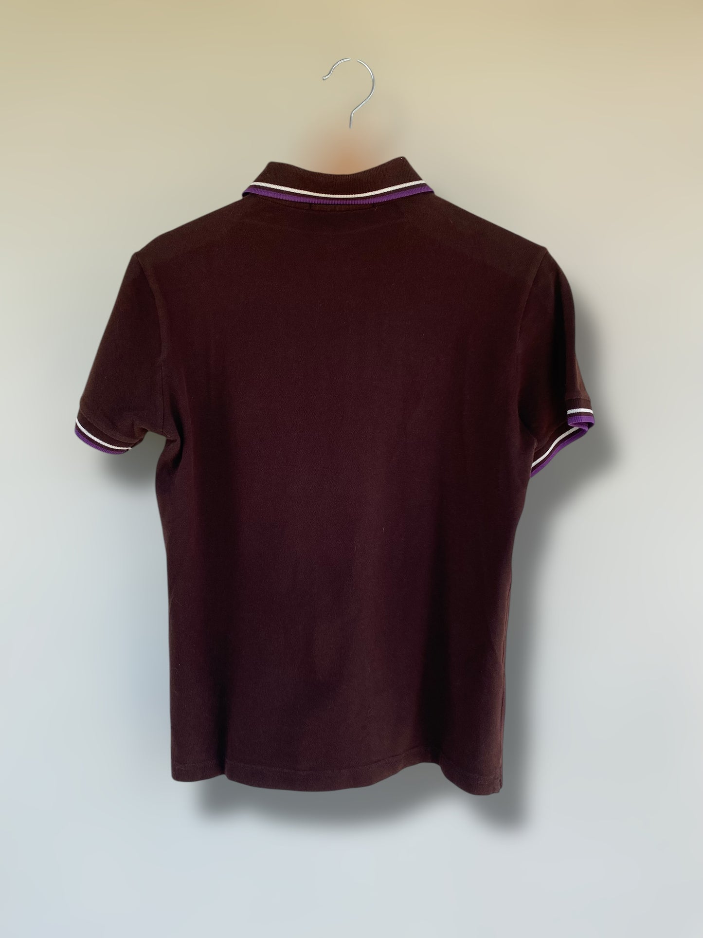 Fred Perry brown polo shirt