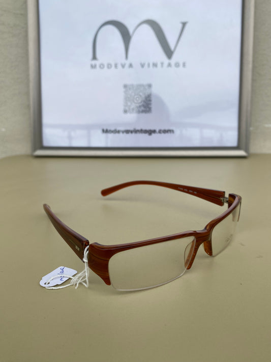Police soft brown eyeglasses