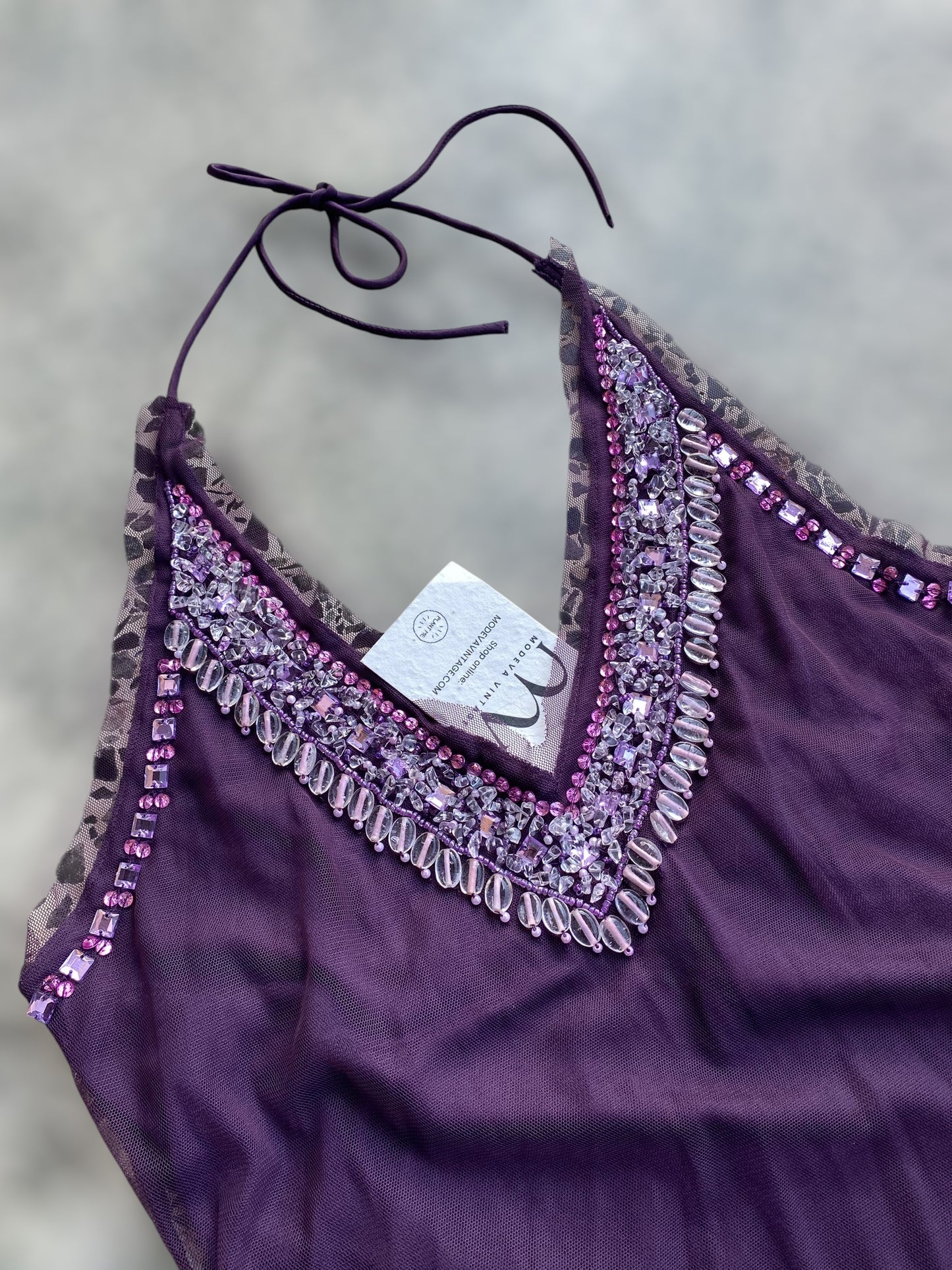 Cocktail party halter top
