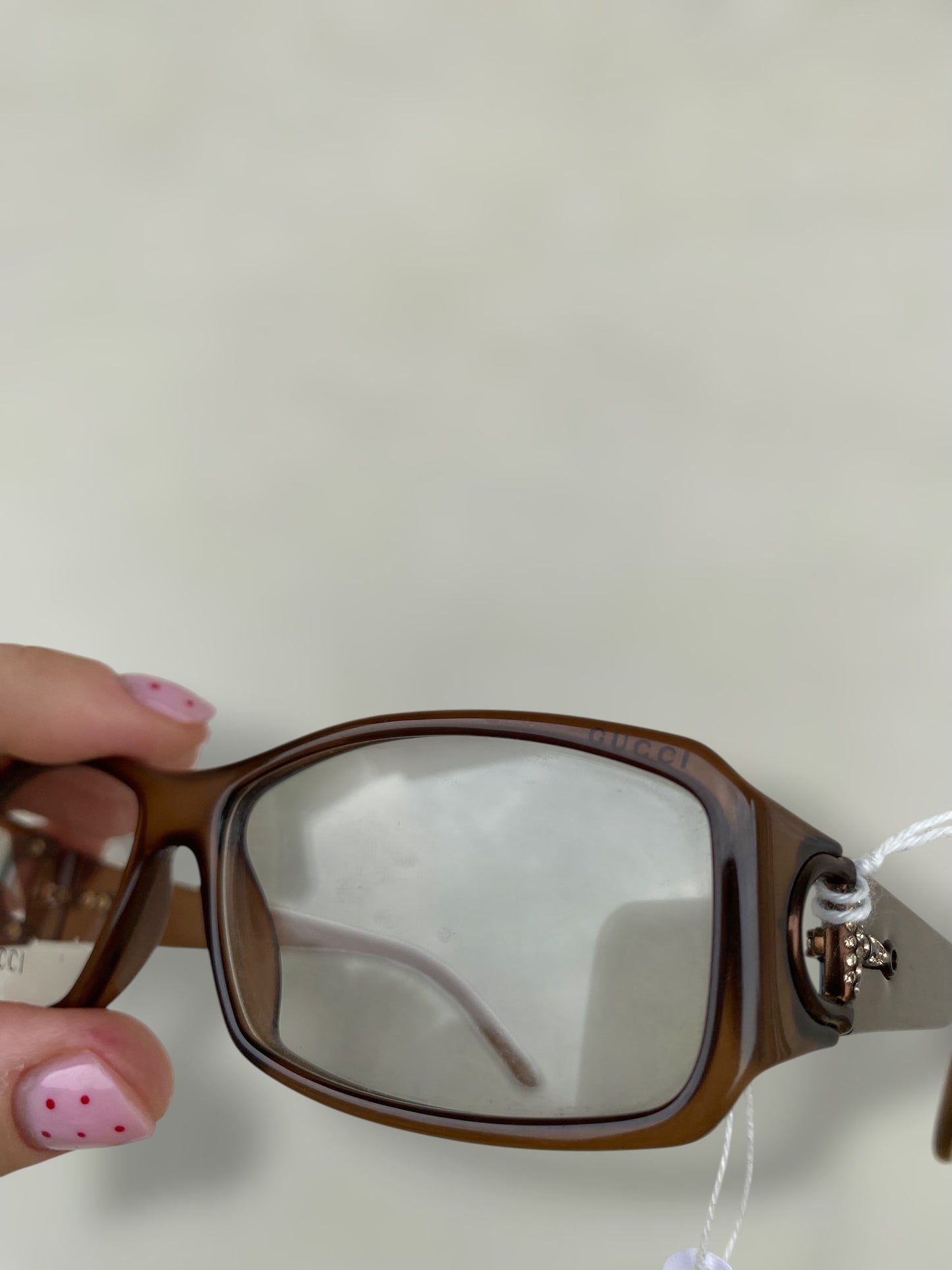 Gucci vintage eyeglasses in sweet brown