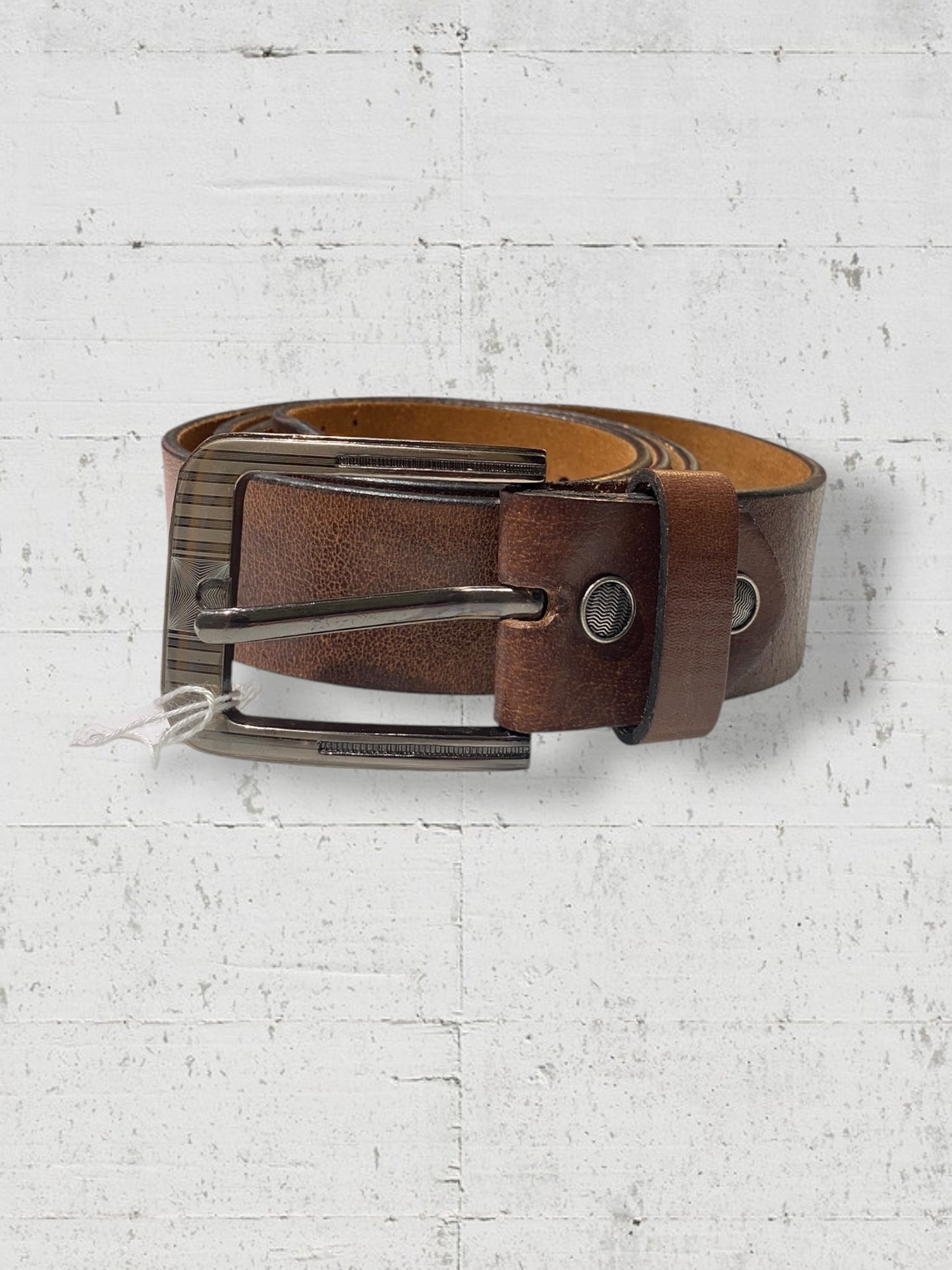 Woodland vintage leather belt