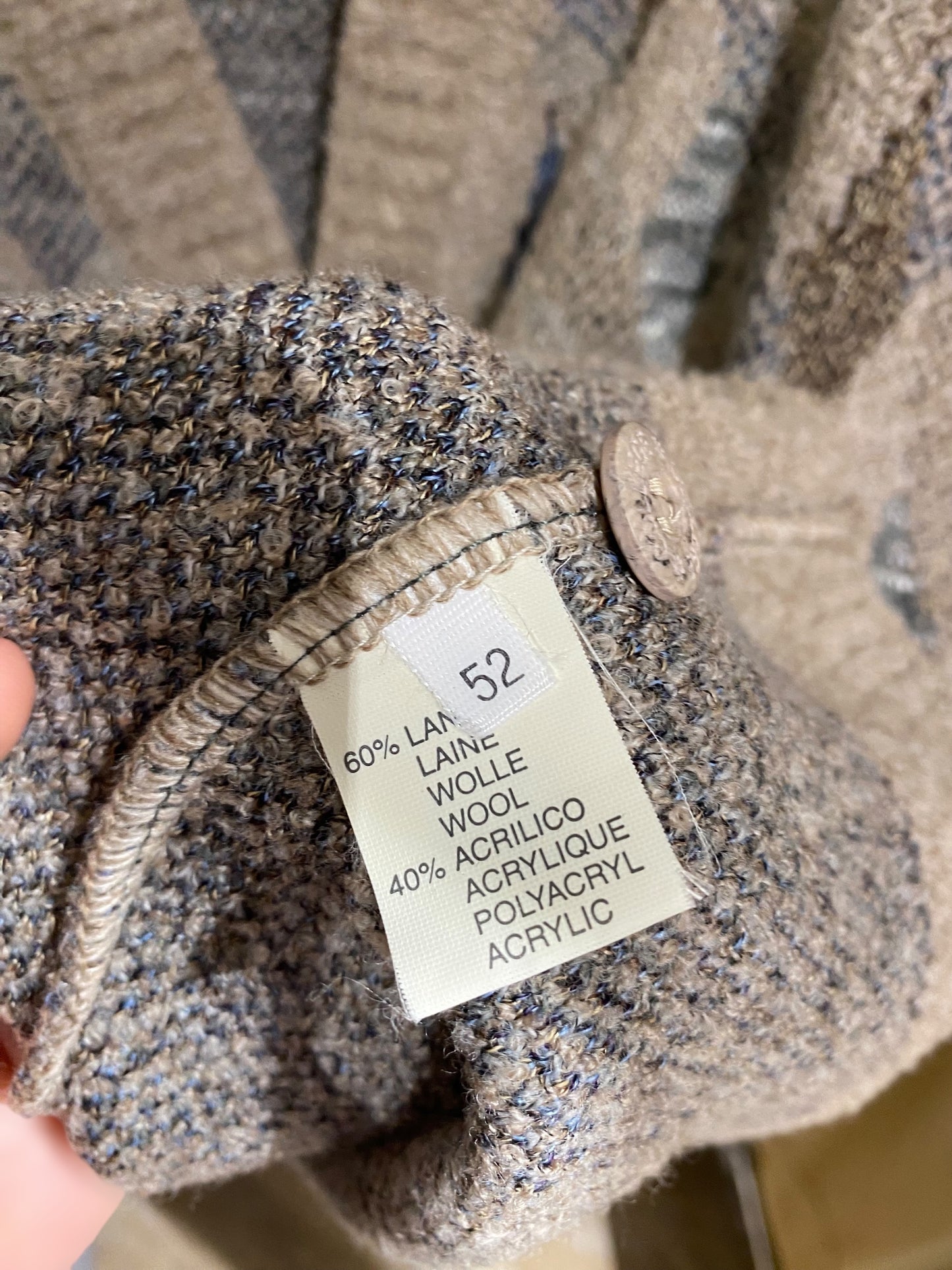 Vintage academia cardigan