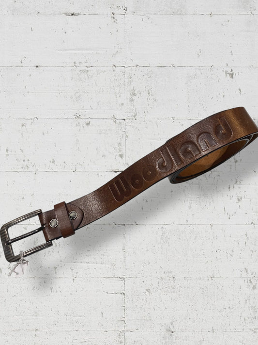 Woodland vintage leather belt