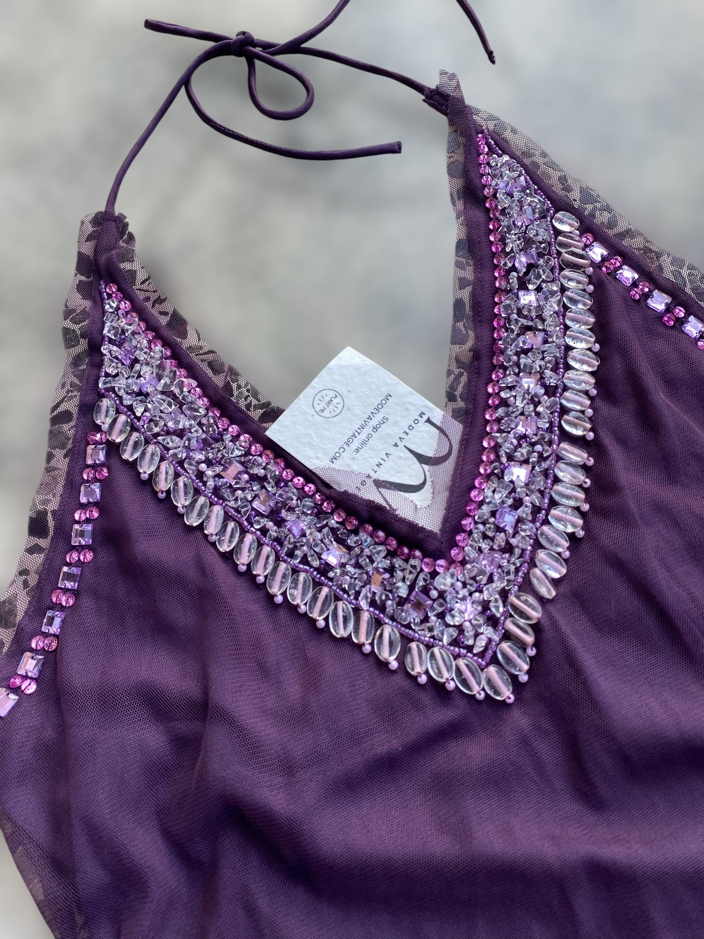 Cocktail party halter top